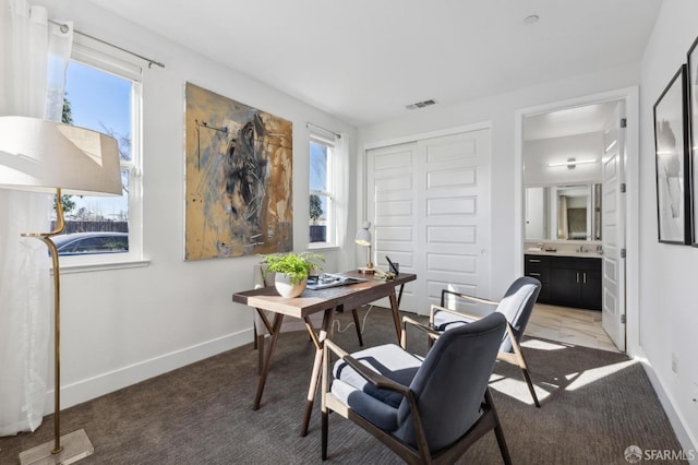 2768 Bette St, Alameda, CA 94501 - office area with light colored carpet