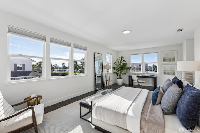 2768 Bette St, Alameda, CA 94501 - bedroom featuring baseboards and wood finished floors