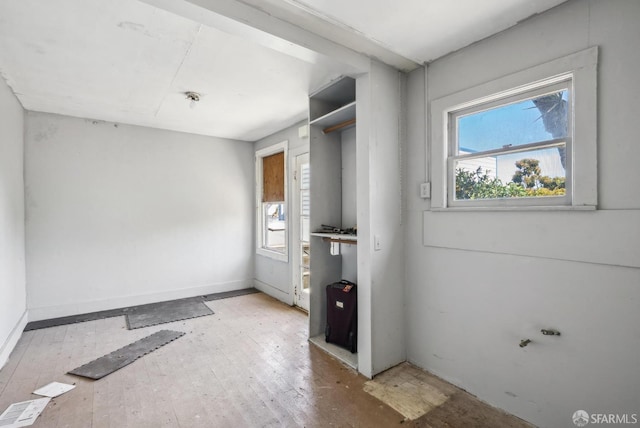 2714 Diamond St, San Francisco, CA 94131 - entrance foyer with wood-type flooring and baseboards