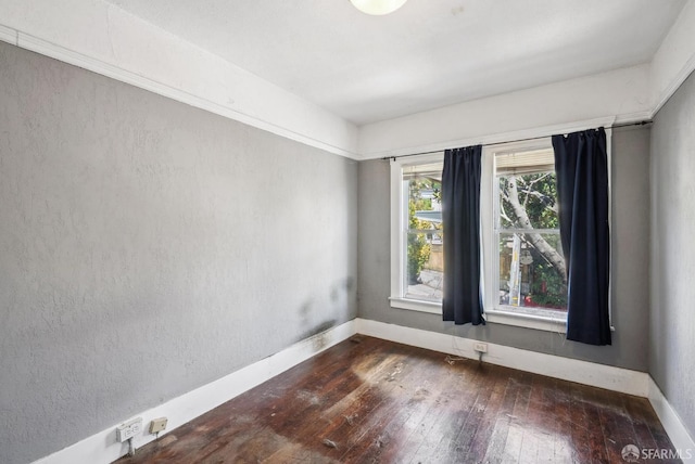 2714 Diamond St, San Francisco, CA 94131 - empty room with wood-type flooring and baseboards