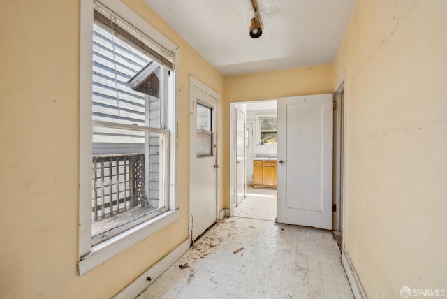 2714 Diamond St, San Francisco, CA 94131 - hallway featuring light flooring