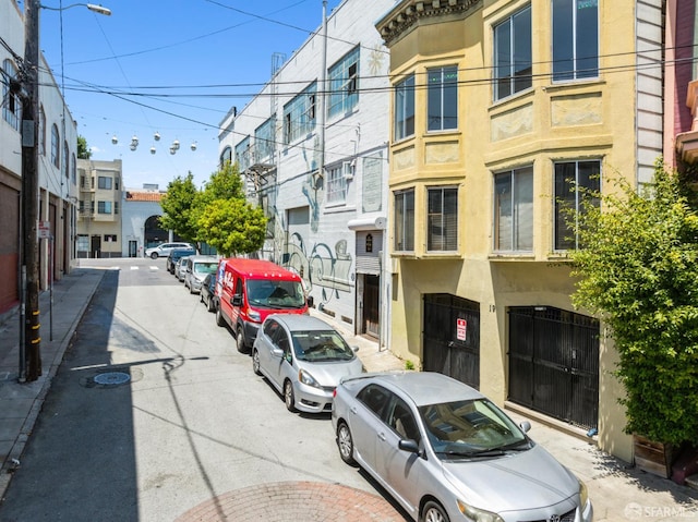 19 Moss St, San Francisco, CA 94103 - view of asphalt road with street lights and sidewalks