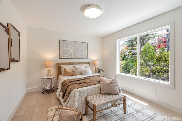 115 Gladeview Way, San Francisco, CA 94131 - bedroom with baseboards and light wood-style floors