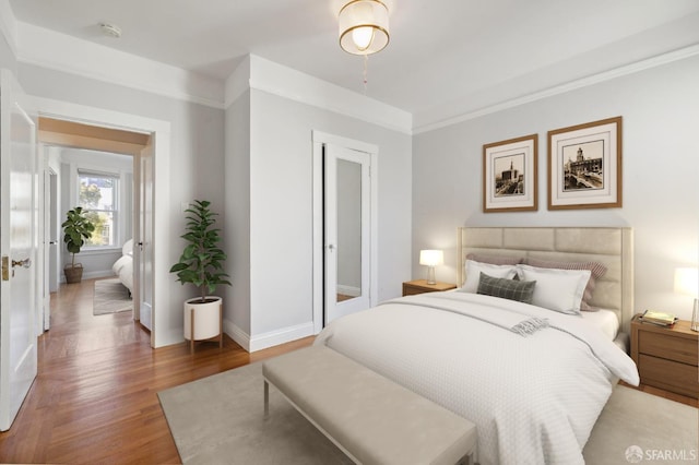 1930 Grove St Unit 4, San Francisco, CA 94117 - bedroom featuring wood finished floors and baseboards