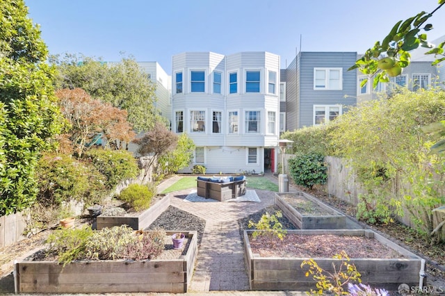 1930 Grove St Unit 4, San Francisco, CA 94117 - view of home's community with a vegetable garden