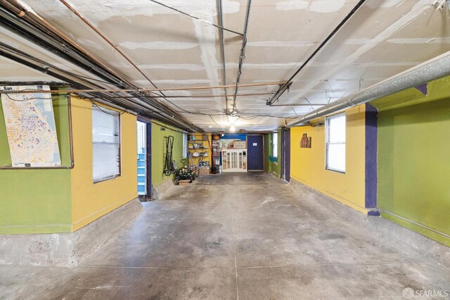1930 Grove St Unit 4, San Francisco, CA 94117 - below grade area with baseboards