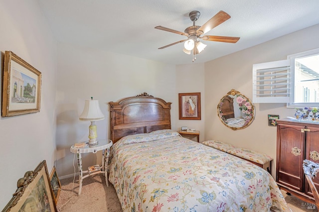 2035 Kirkwood Ct, Fairfield, CA 94534 - carpeted bedroom with a ceiling fan and baseboards