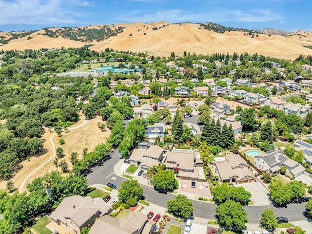 2035 Kirkwood Ct, Fairfield, CA 94534 - aerial perspective of suburban area featuring a mountainous background