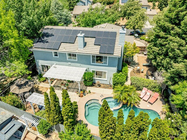 2035 Kirkwood Ct, Fairfield, CA 94534 - view of subject property with a pool