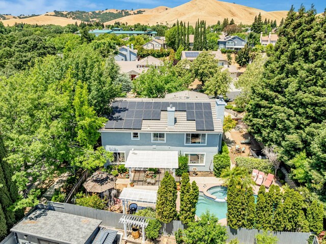 2035 Kirkwood Ct, Fairfield, CA 94534 - view of subject property featuring a mountainous background and a pool