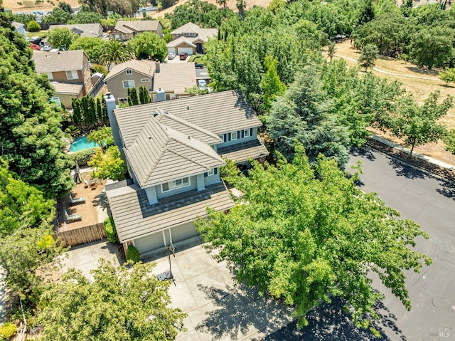 2035 Kirkwood Ct, Fairfield, CA 94534 - view from above of property with a pool area
