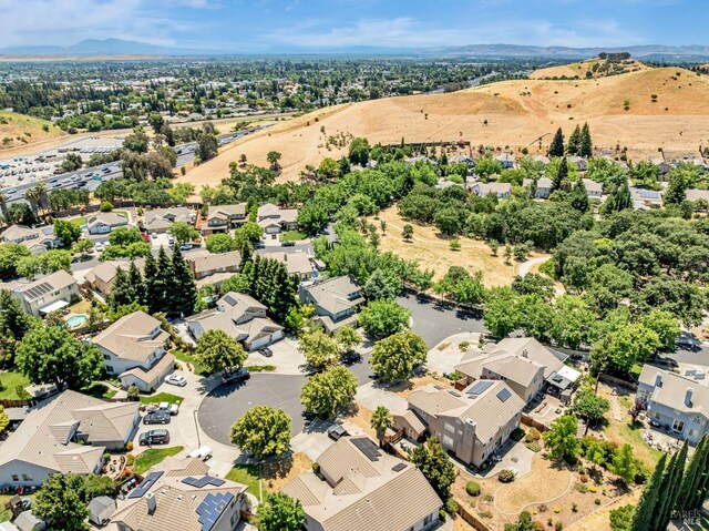 2035 Kirkwood Ct, Fairfield, CA 94534 - aerial view of residential area with mountains