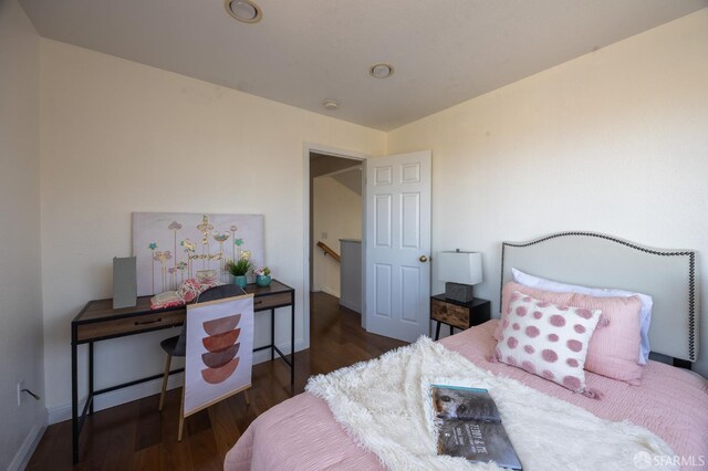 3044 Whisperwave Cir, Redwood City, CA 94065 - bedroom with wood finished floors and baseboards