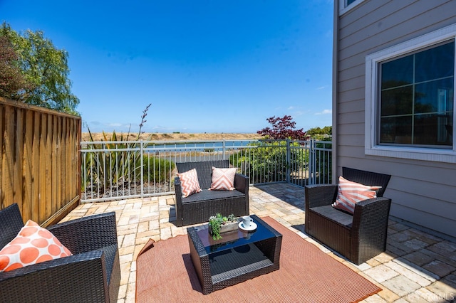 3044 Whisperwave Cir, Redwood City, CA 94065 - view of patio with an outdoor living space