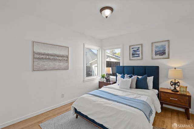 532 Vista Ct, Millbrae, CA 94030 - bedroom with light wood-type flooring and baseboards