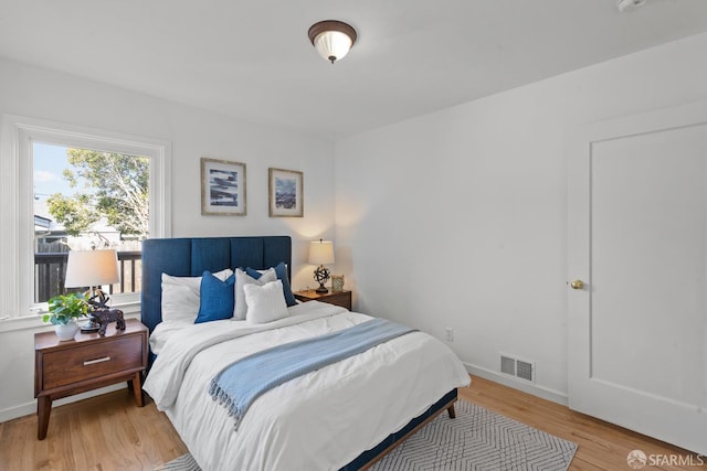 532 Vista Ct, Millbrae, CA 94030 - bedroom with light wood-type flooring and baseboards