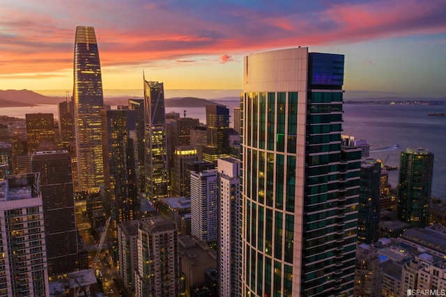 425 1st St Unit 3401, San Francisco, CA 94107 - view of city with a water and mountain view