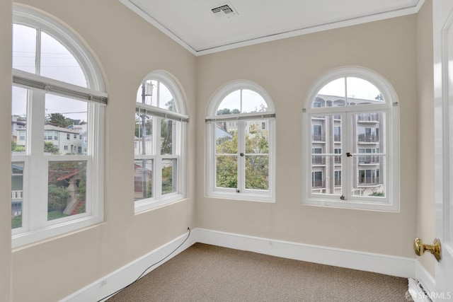 2108 Lakeshore Ave, Oakland, CA 94606 - unfurnished sunroom with french doors