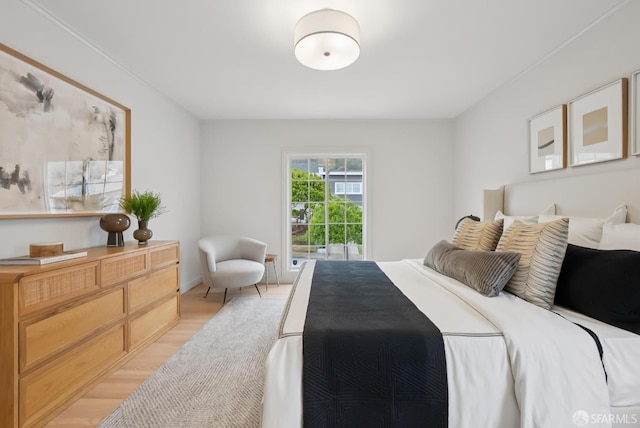 1867 15th Ave, San Francisco, CA 94122 - bedroom featuring light wood-type flooring