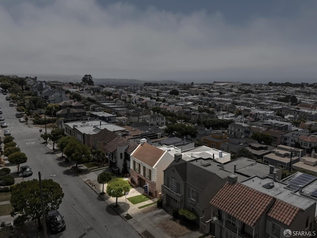 1867 15th Ave, San Francisco, CA 94122 - aerial view of residential area