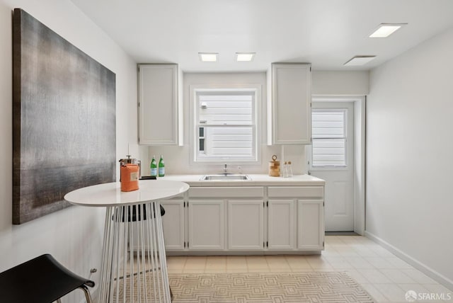 1867 15th Ave, San Francisco, CA 94122 - kitchen featuring light countertops and light tile patterned floors