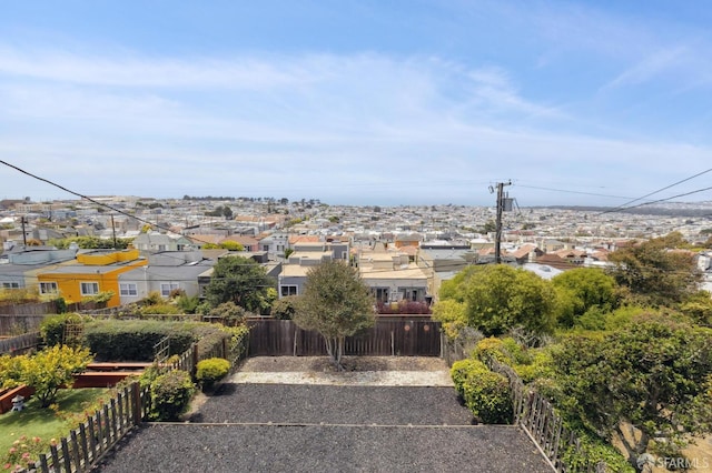 1867 15th Ave, San Francisco, CA 94122 - city view with nearby suburban area