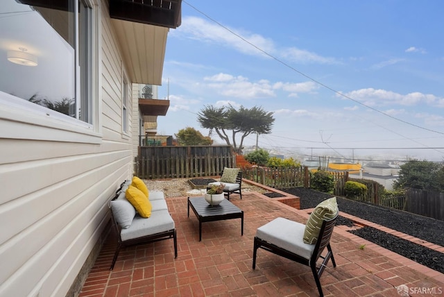 1867 15th Ave, San Francisco, CA 94122 - fenced backyard featuring a patio area