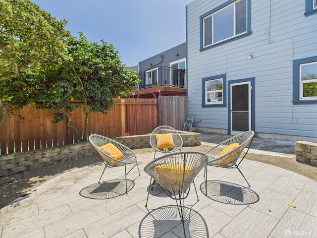 65 Danton St, San Francisco, CA 94112 - fenced backyard with a patio