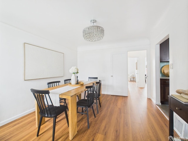 65 Danton St, San Francisco, CA 94112 - dining room featuring light wood-style flooring and baseboards
