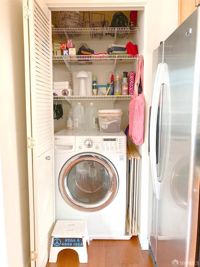 81 Frank Norris St Unit 501, San Francisco, CA 94109 - laundry area with washer / dryer