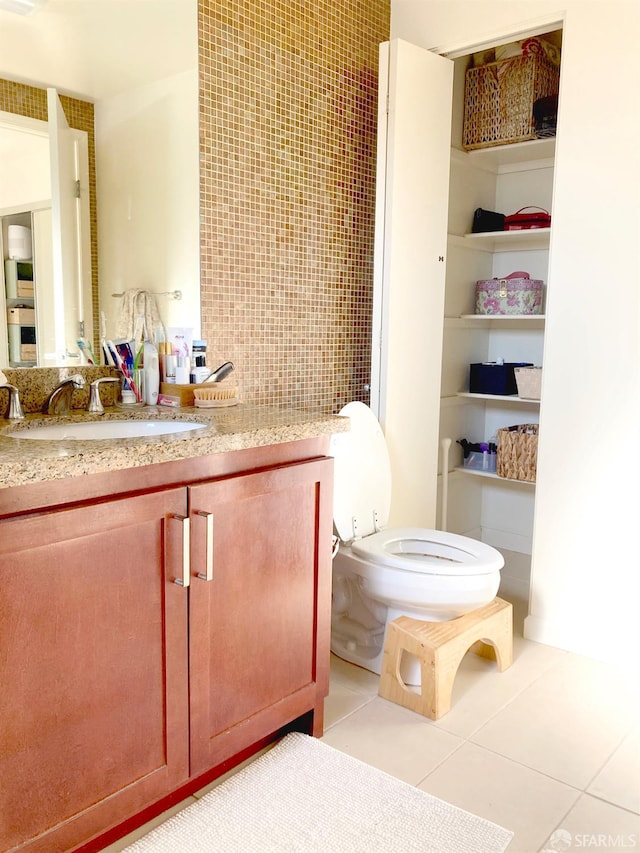 81 Frank Norris St Unit 501, San Francisco, CA 94109 - bathroom featuring vanity, tile patterned floors, and toilet