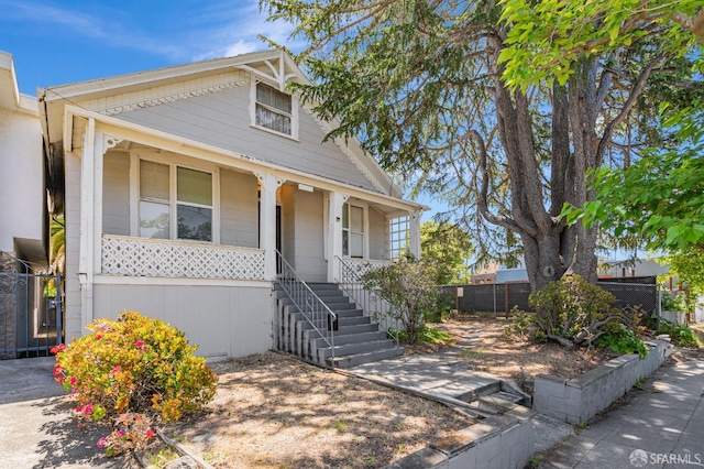 3233 Ellis St, Berkeley, CA 94703 - view of front facade featuring a porch