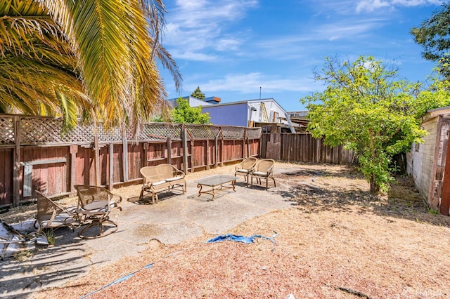 3233 Ellis St, Berkeley, CA 94703 - fenced backyard featuring a patio area