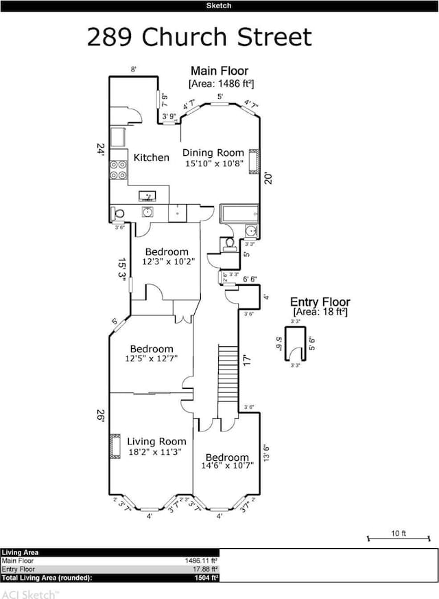 289 Church St, San Francisco, CA 94114 - view of room layout