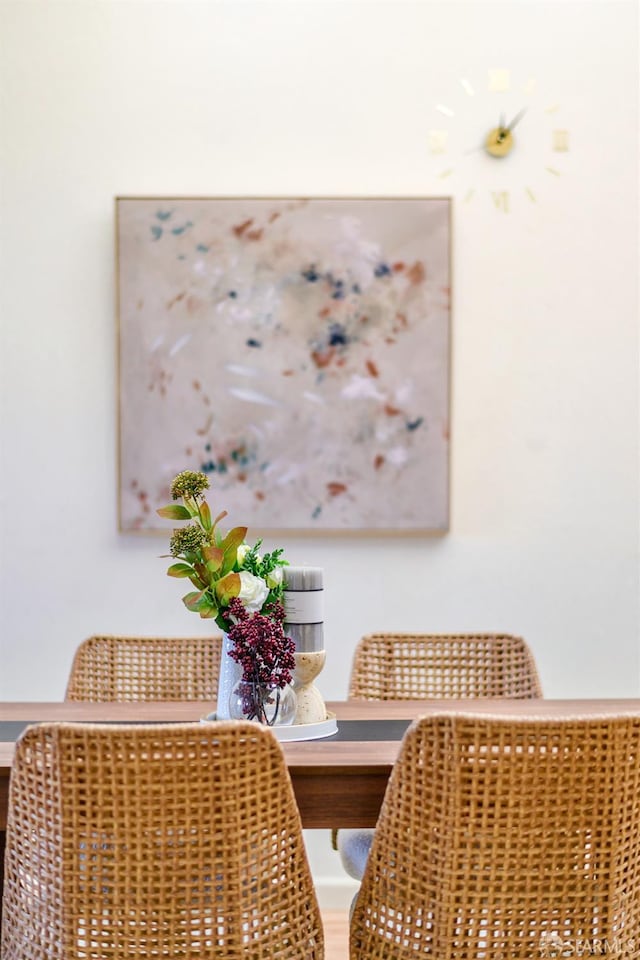 dining area view