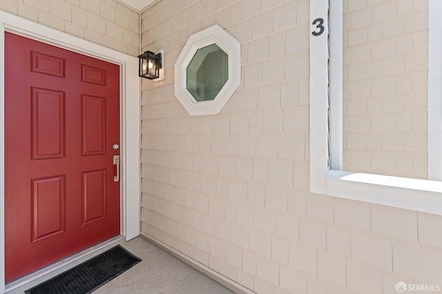 view of property entrance