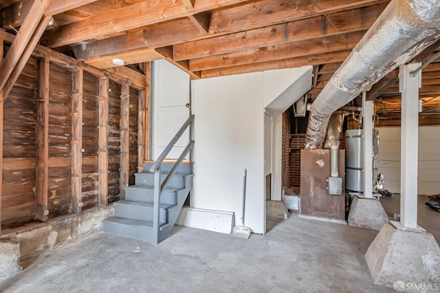 141 Cambridge St, San Francisco, CA 94134 - unfinished below grade area with strapped water heater