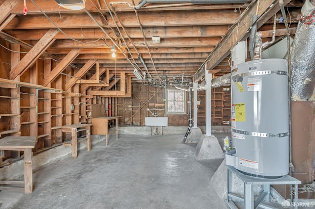 141 Cambridge St, San Francisco, CA 94134 - basement featuring strapped water heater