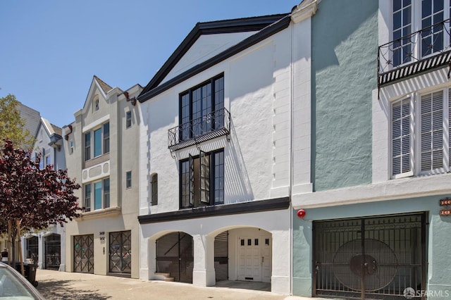 3445 Fillmore St, San Francisco, CA 94123 - view of building exterior featuring an attached garage