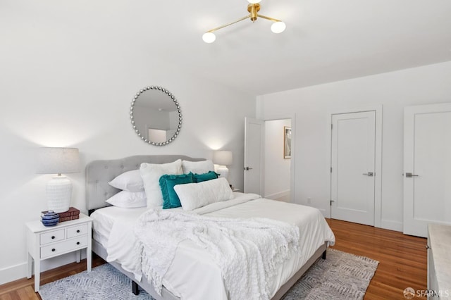 3445 Fillmore St, San Francisco, CA 94123 - bedroom featuring wood finished floors and baseboards