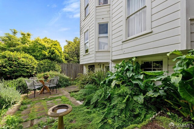 30 Lloyd St, San Francisco, CA 94117 - view of home's exterior with fence and a patio