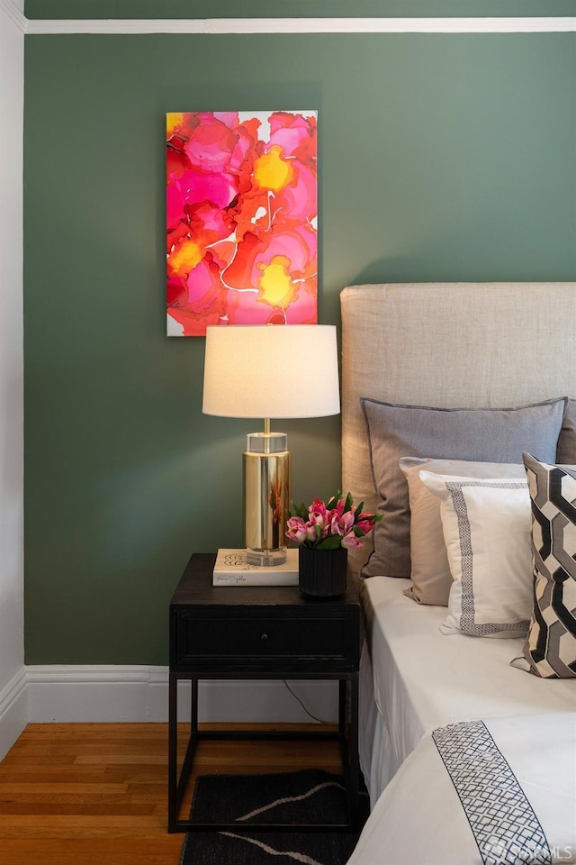 30 Lloyd St, San Francisco, CA 94117 - bedroom featuring wood finished floors and baseboards