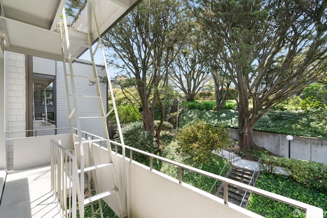 5082 Diamond Heights Blvd Unit B, San Francisco, CA 94131 - view of balcony