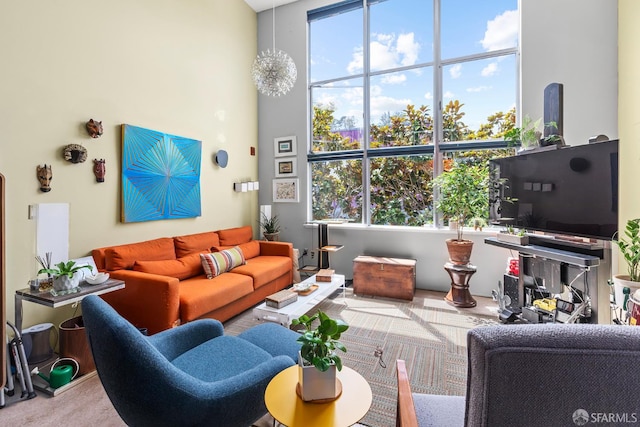 701 Pennsylvania Ave Unit 107, San Francisco, CA 94107 - living room with carpet floors