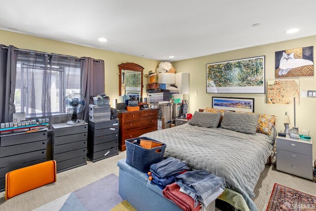 701 Pennsylvania Ave Unit 107, San Francisco, CA 94107 - carpeted bedroom with recessed lighting