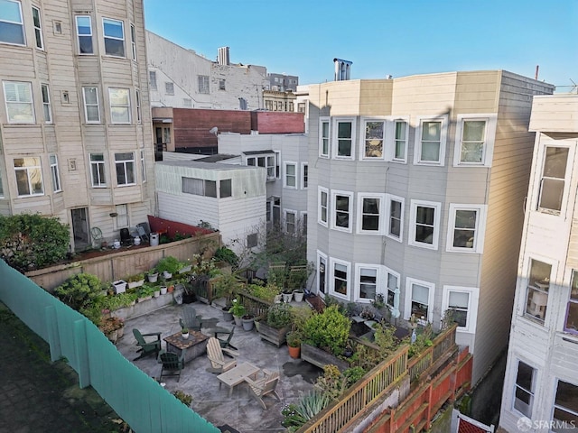 back of house featuring a patio