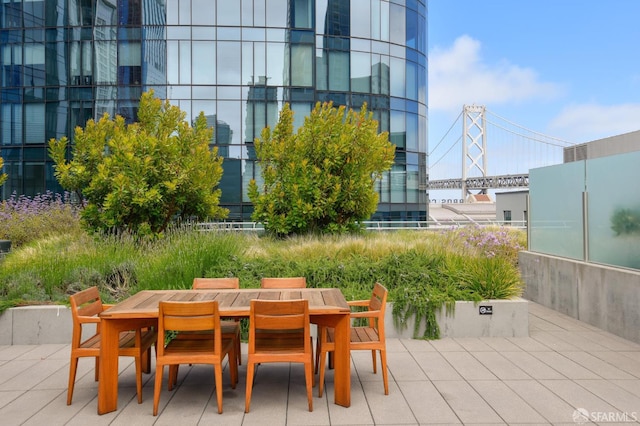 338 Main St Unit 6E, San Francisco, CA 94105 - view of patio / terrace featuring outdoor dining space
