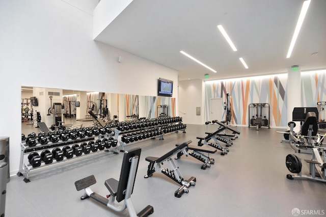 338 Main St Unit 6E, San Francisco, CA 94105 - view of exercise room