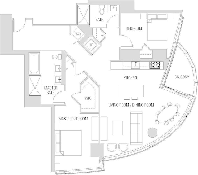 338 Main St Unit 6E, San Francisco, CA 94105 - room layout