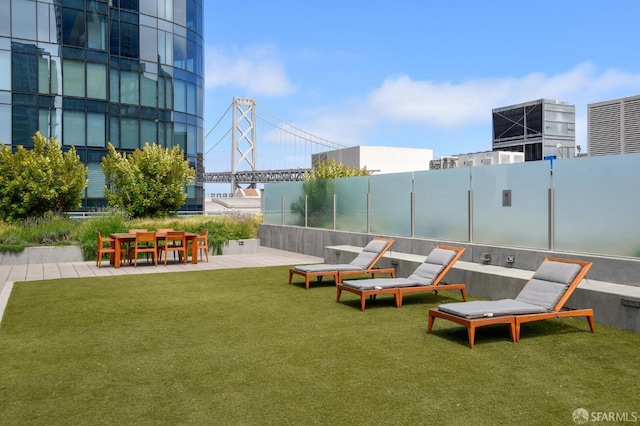 338 Main St Unit 6E, San Francisco, CA 94105 - view of green lawn with a view of city